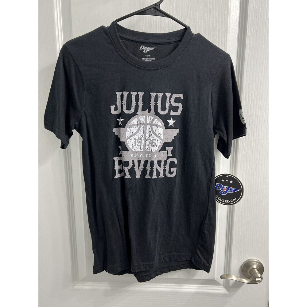 Boys Julius Erving Dr J Size 14/16 T-Shirt